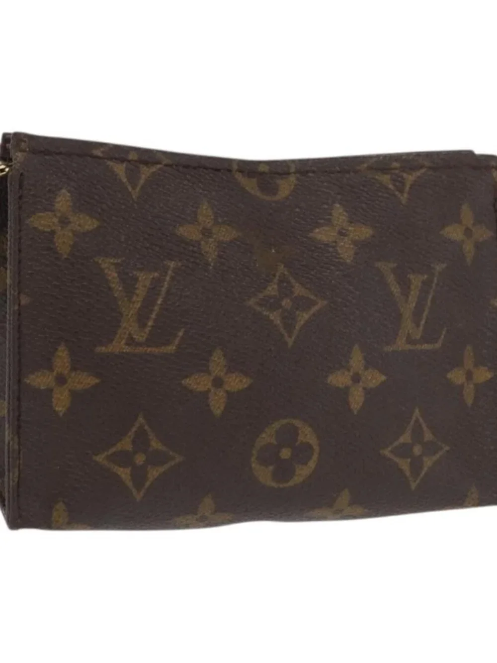 LOUIS VUITTON Monogram Poche Toilette 15 Pouch M47546 LV Auth 169652